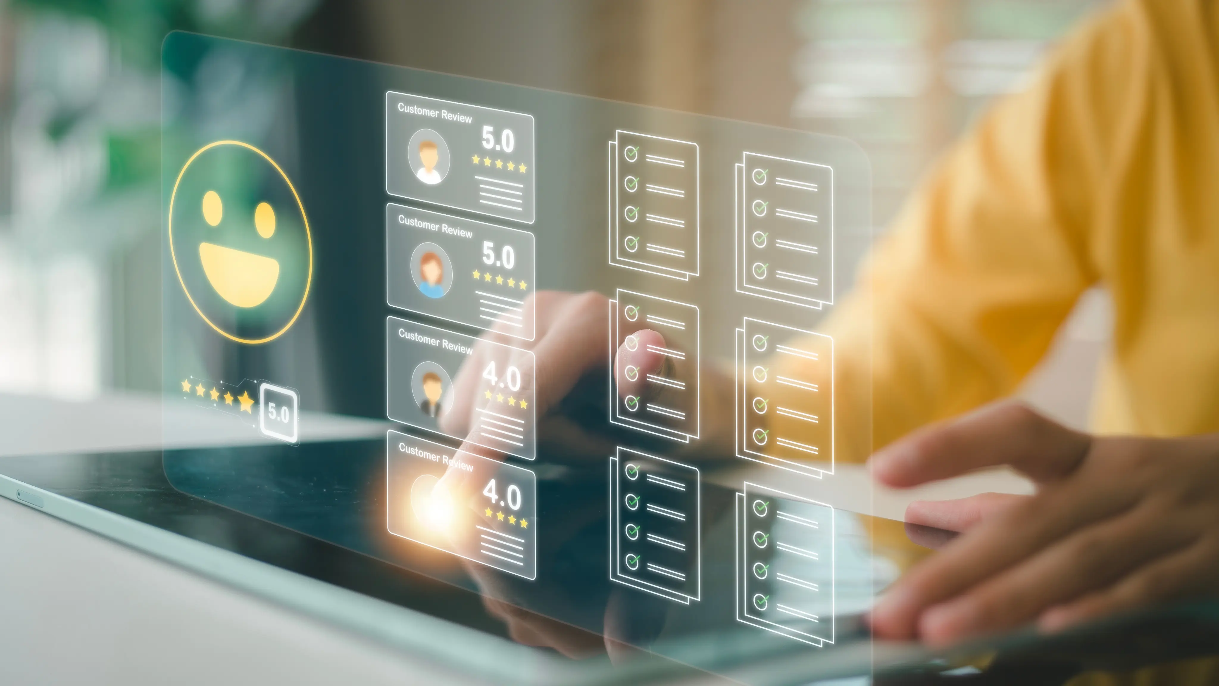 Imagen con forma de óvalo